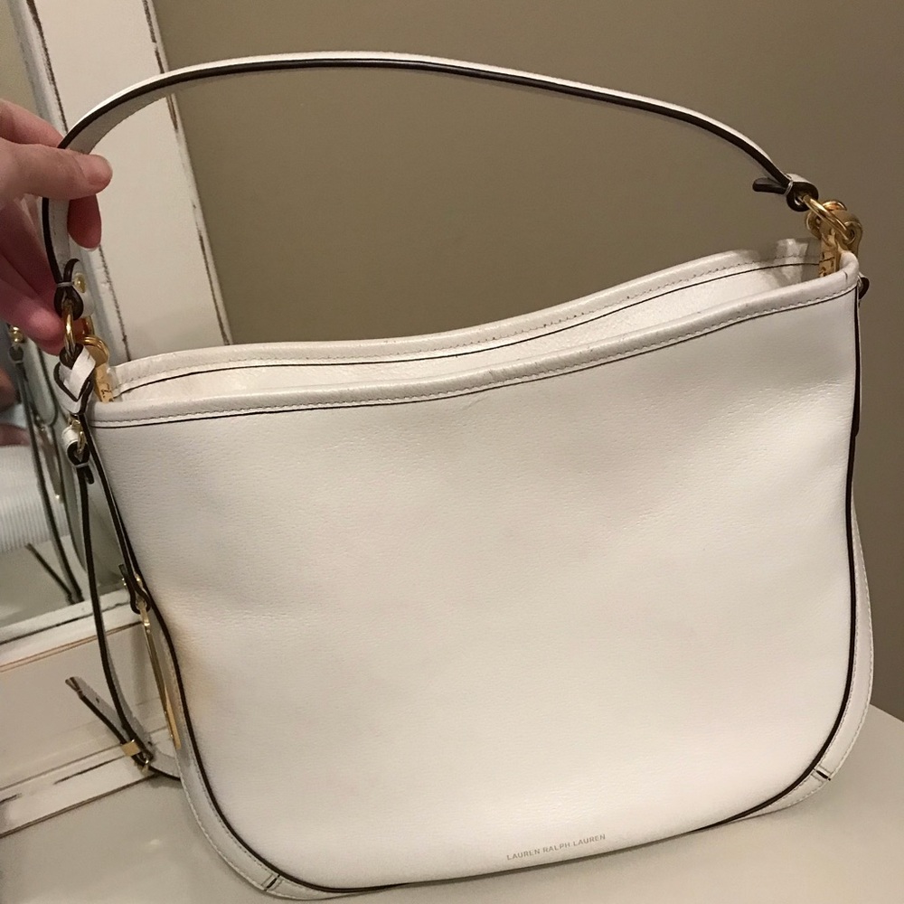 Ralph Lauren cream purse